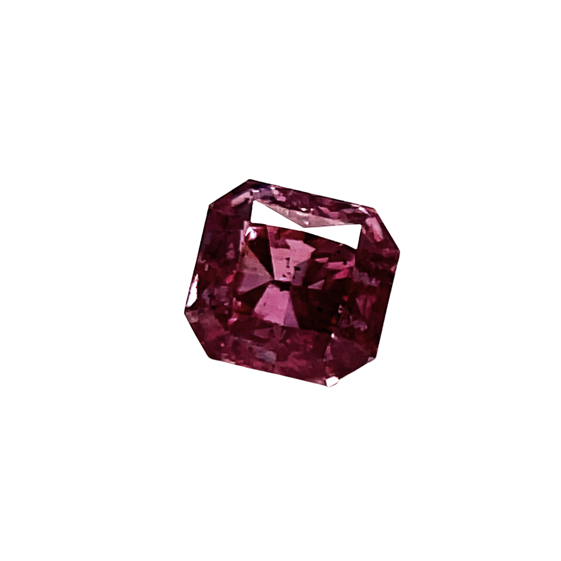 CERTIFIED ARGYLE Radiant Diamond 0.50ct 1PP P2