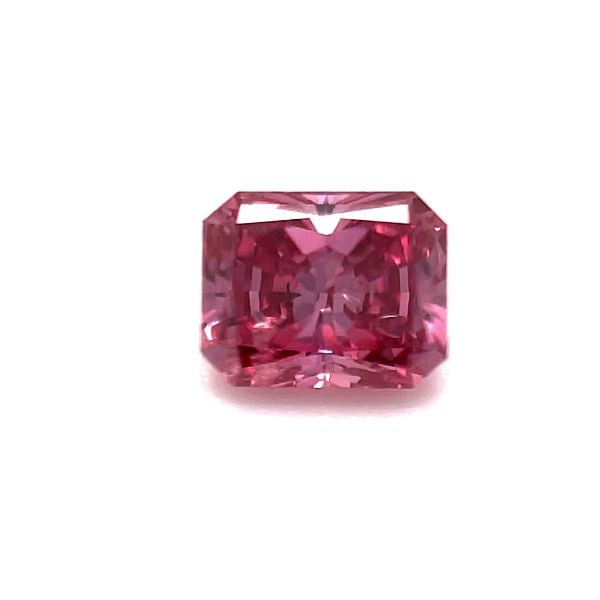 ORIGIN ARGYLE Radiant Diamond 0.26ct Pink SI2