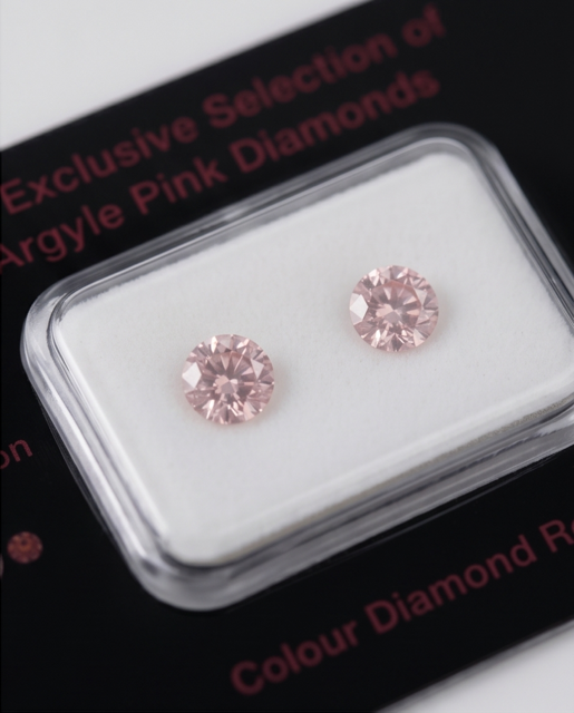 Origin Diamonds Pink 2 =0.39ct TDW SI2