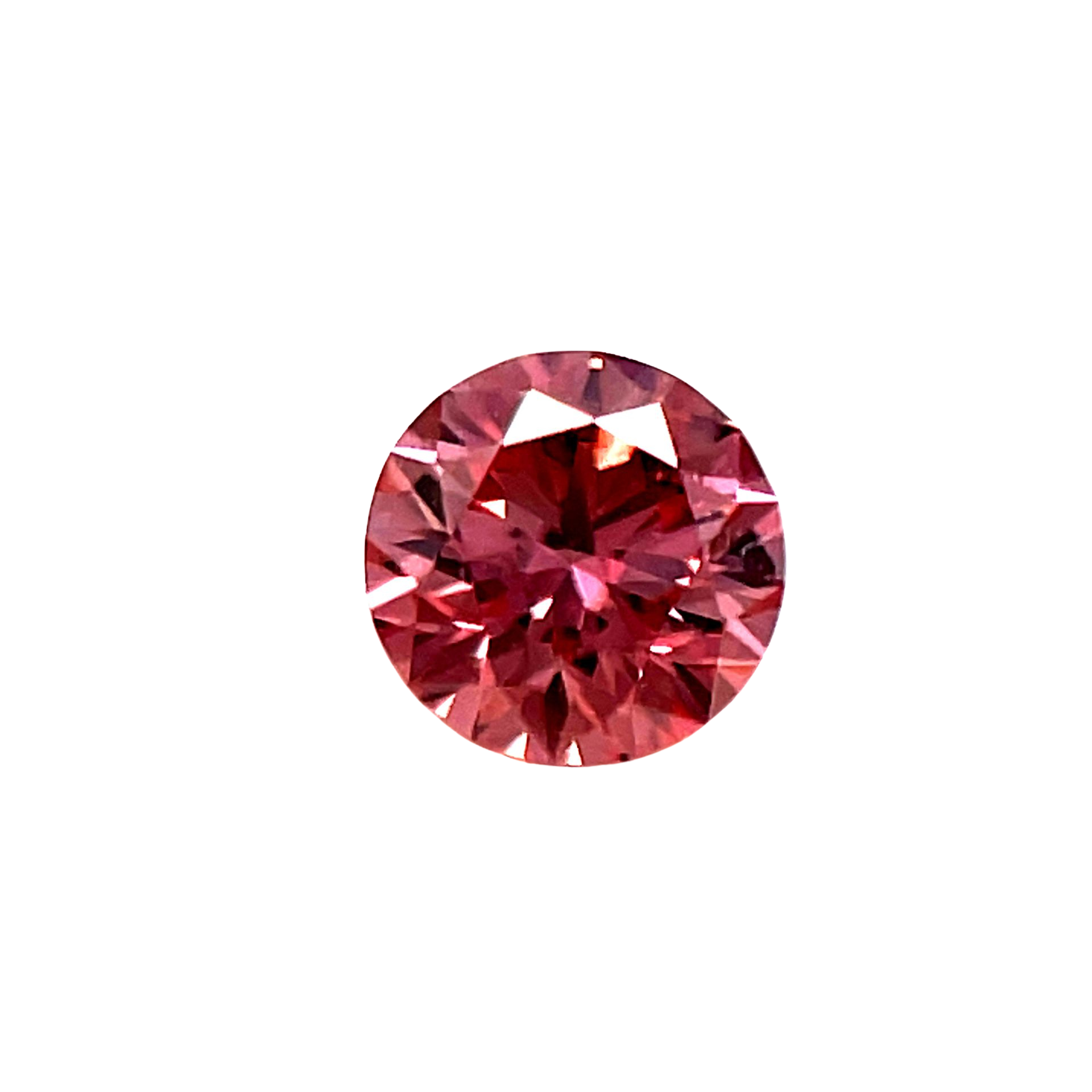 CERTIFIED ARGYLE Round Diamond 0.28ct 2PP P3