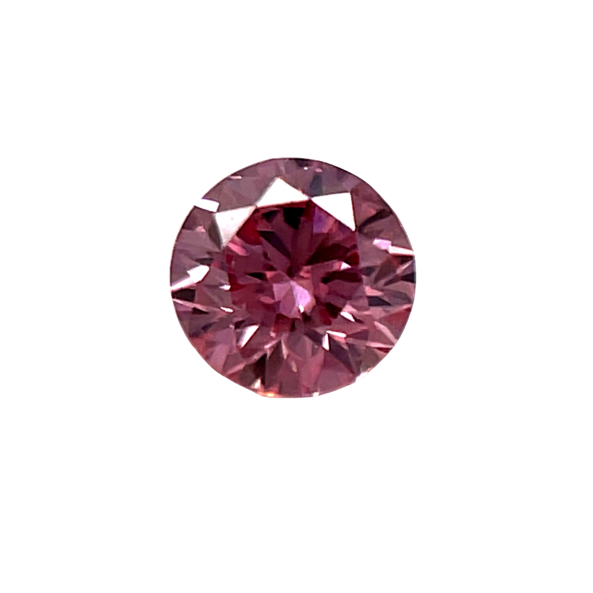 CERTIFIED ARGYLE Round Diamond 0.25ct 3P SI2