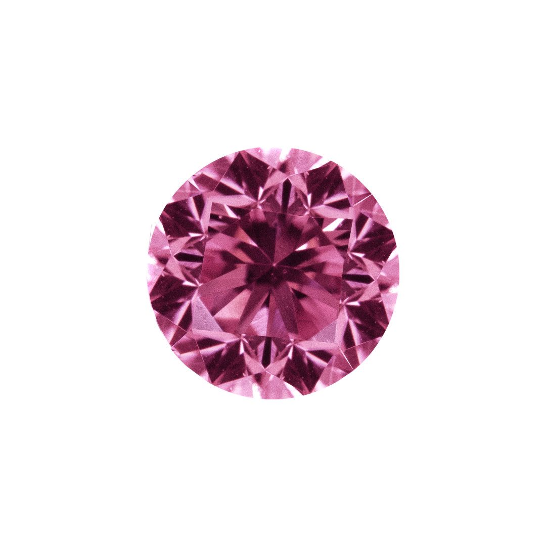 CERTIFIED ARGYLE Round Diamond 0.66CT 4P SI2