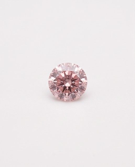 CERTIFIED ARGYLE Round Diamond 0.09ct 5PP SIAV 402974