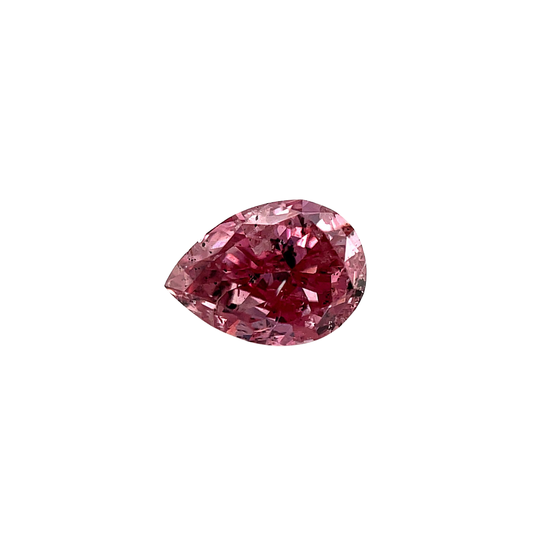 ARGYLE CERTIFIED Pear Diamond 0.21ct 4P SI2