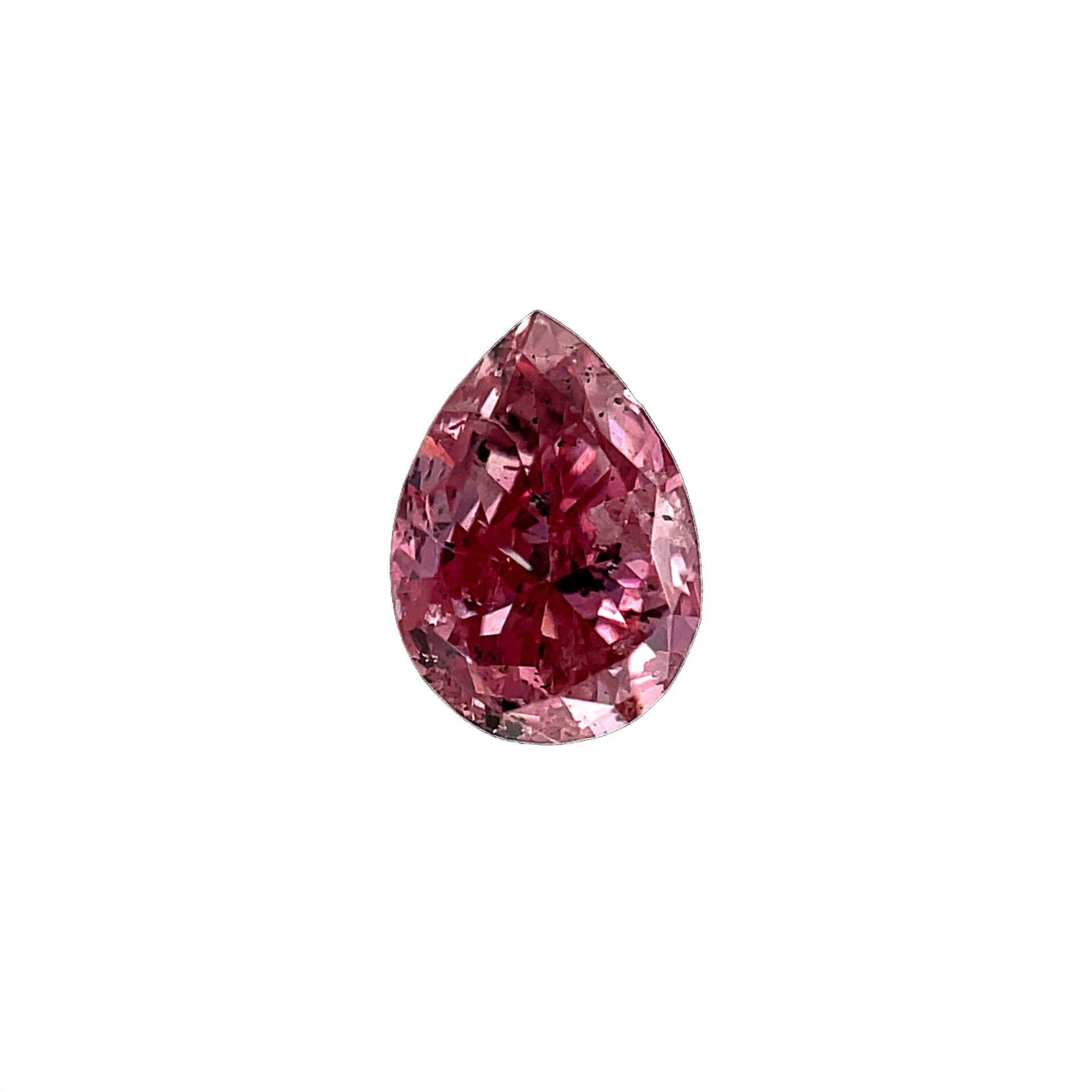 ARGYLE CERTIFIED Pear Diamond 0.21ct 4P SI2