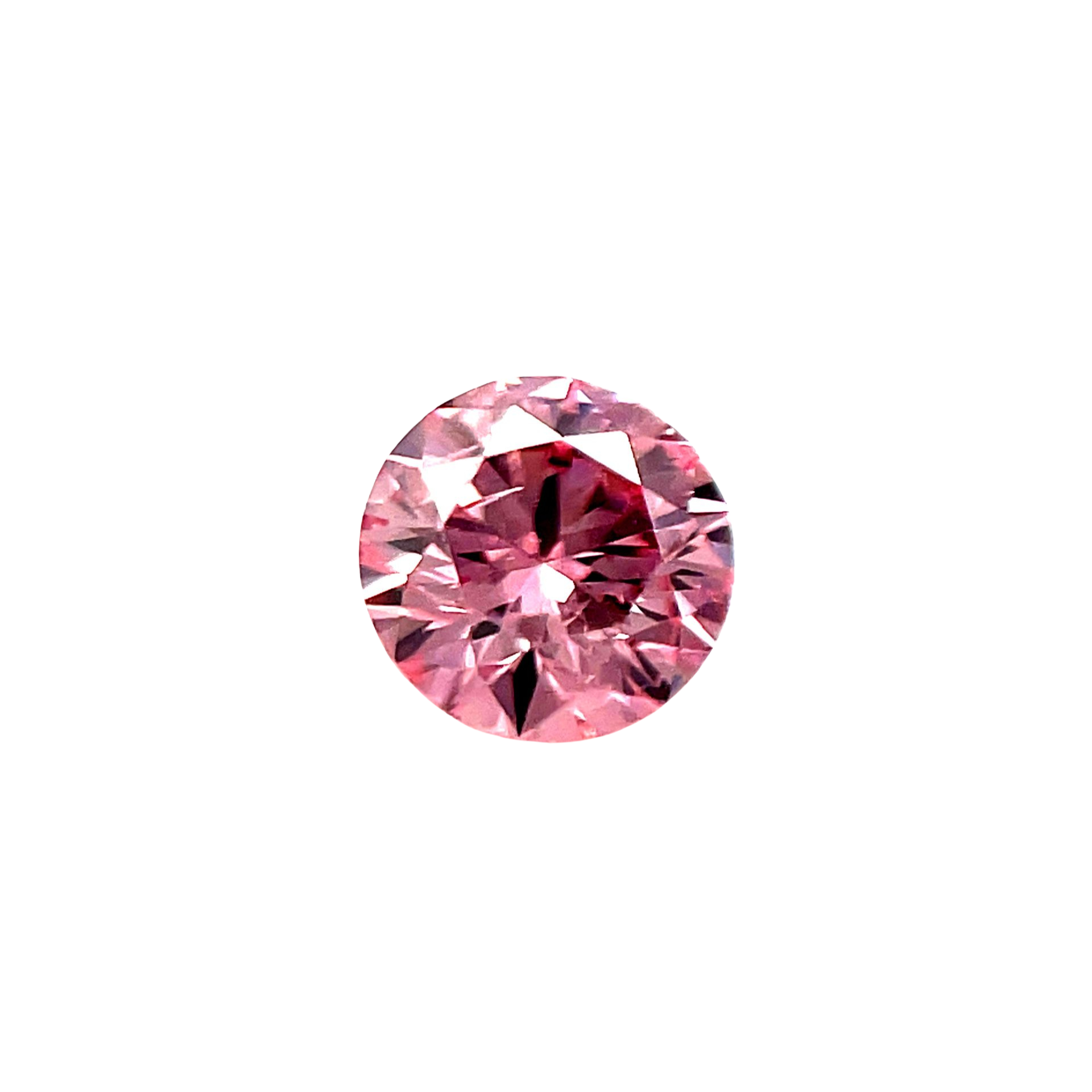 CERTIFIED ARGYLE Round Diamond 0.27ct 4P SI2