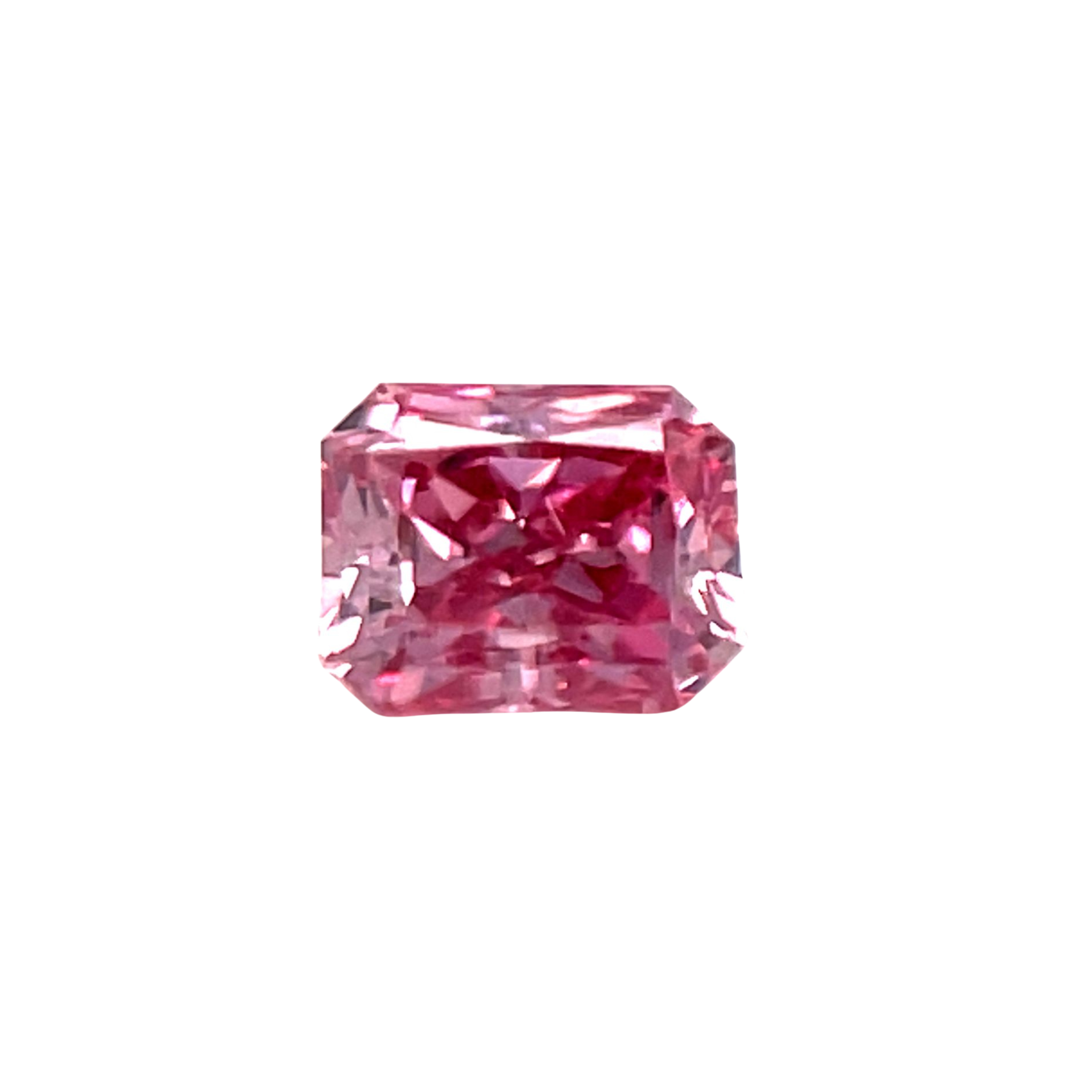 CERTIFIED ARGYLE Radiant Diamond 0.35CT 4P P2