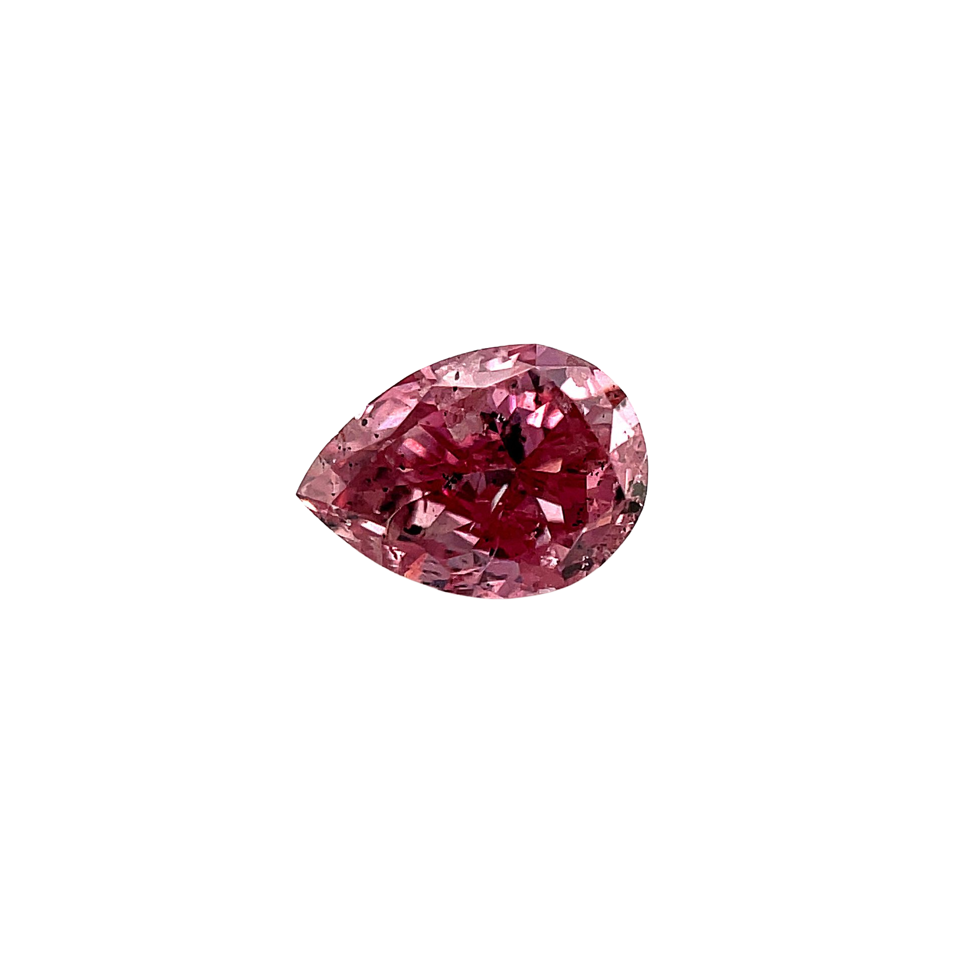 CERTIFIED ARGYLE Pear Diamond 0.27ct 4PP VS1