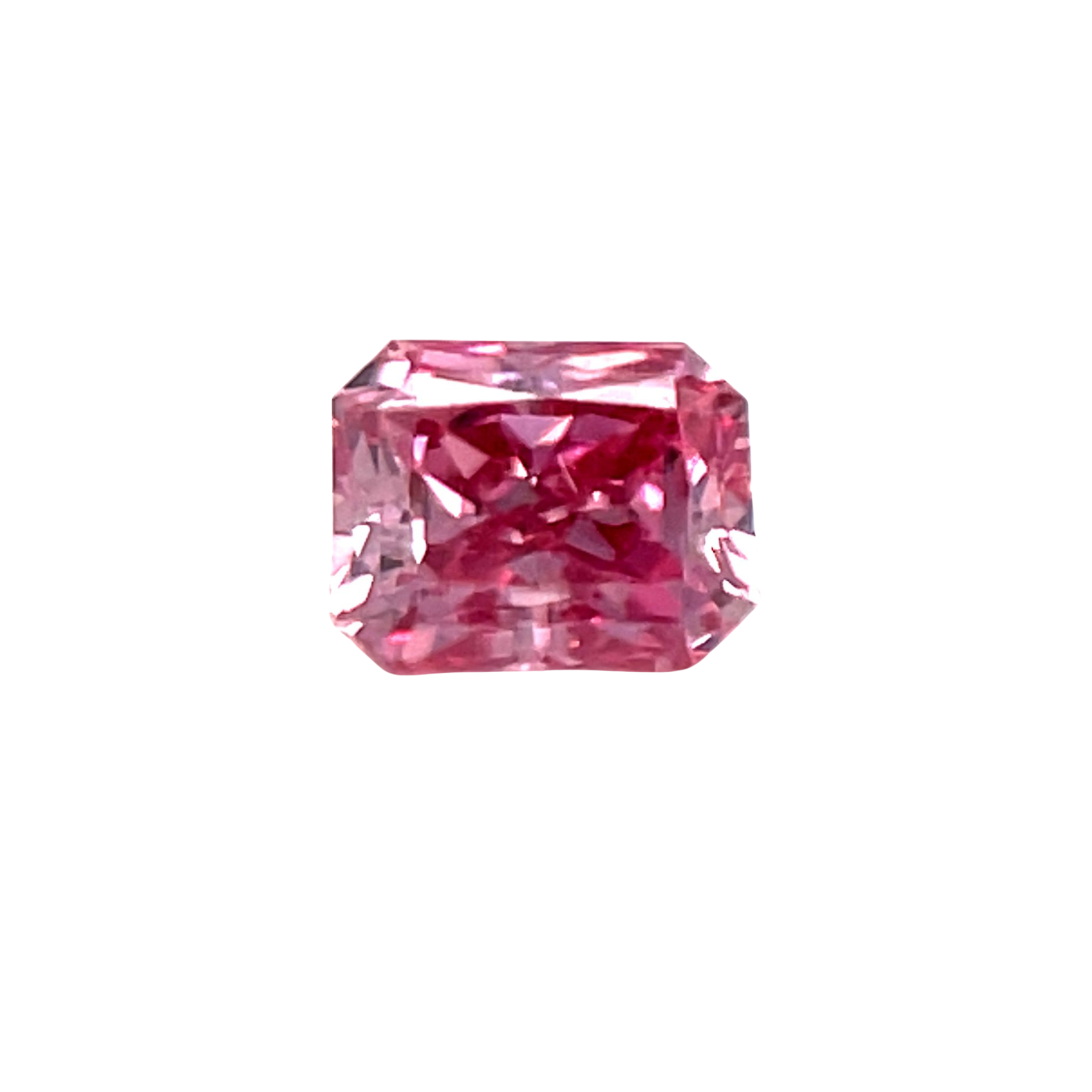 CERTIFIED ARGYLE Radiant Diamond 0.19CT 4PP VS2