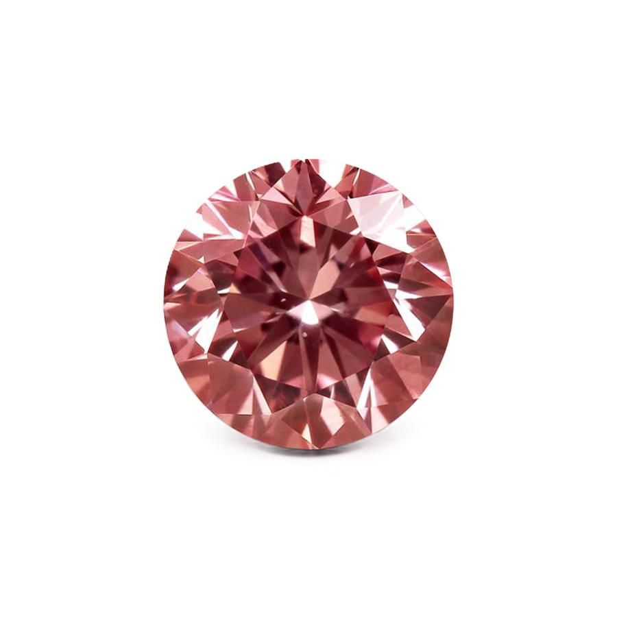 CERTIFIED ARGYLE Round Diamond 0.24ct 2PR P1