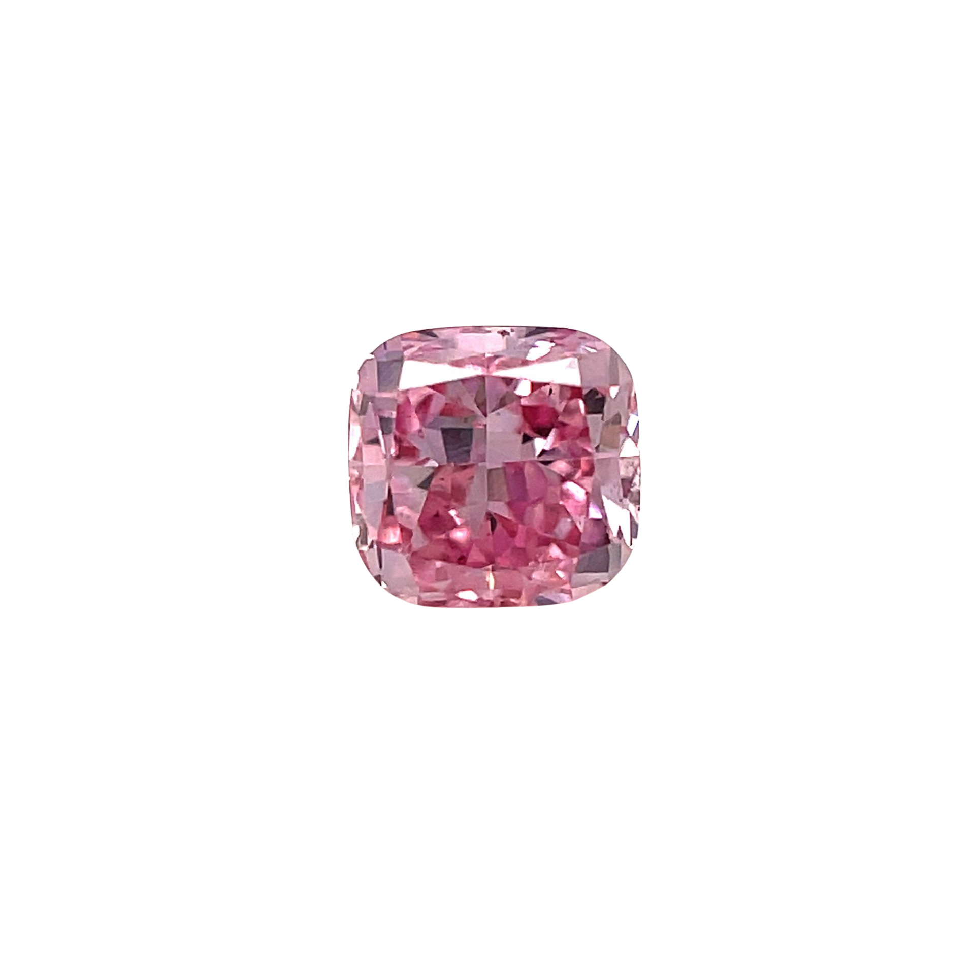 CERTIFIED ARGYLE Cushion Diamond 0.33ct 4P VVS2