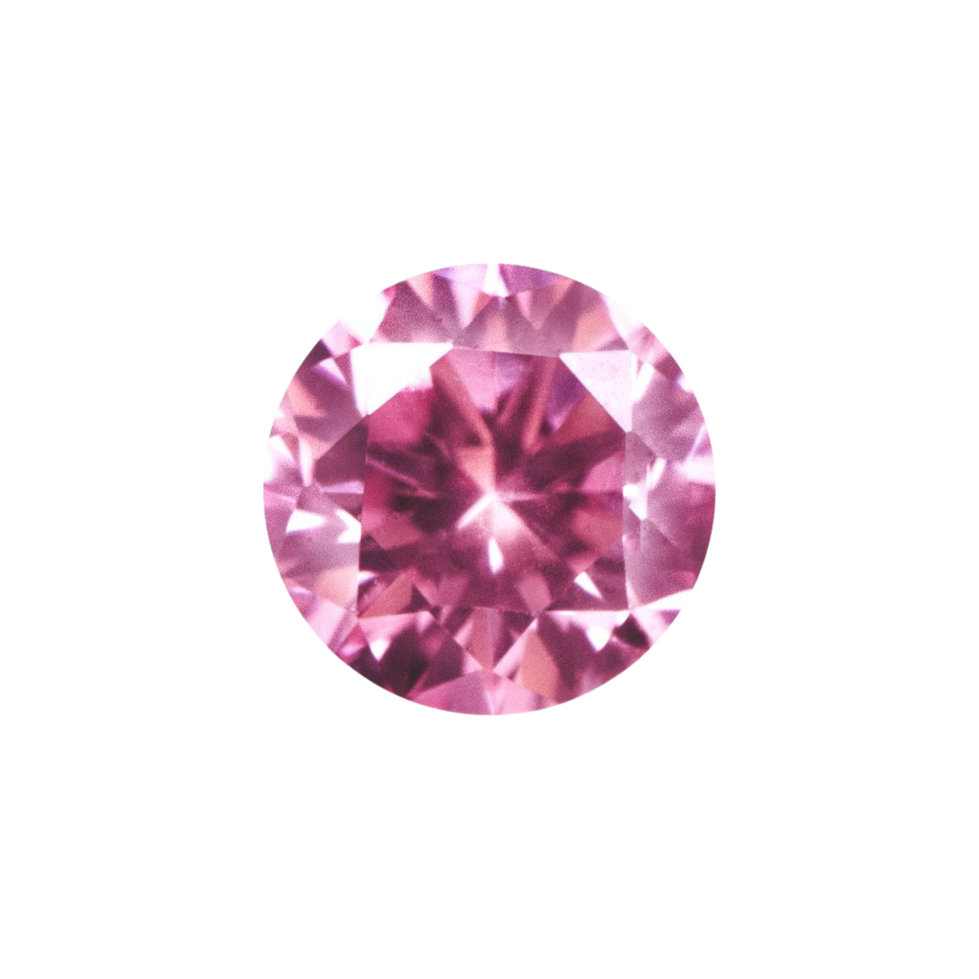 CERTIFIED ARGYLE Round Diamond 0.18ct 5P VS2