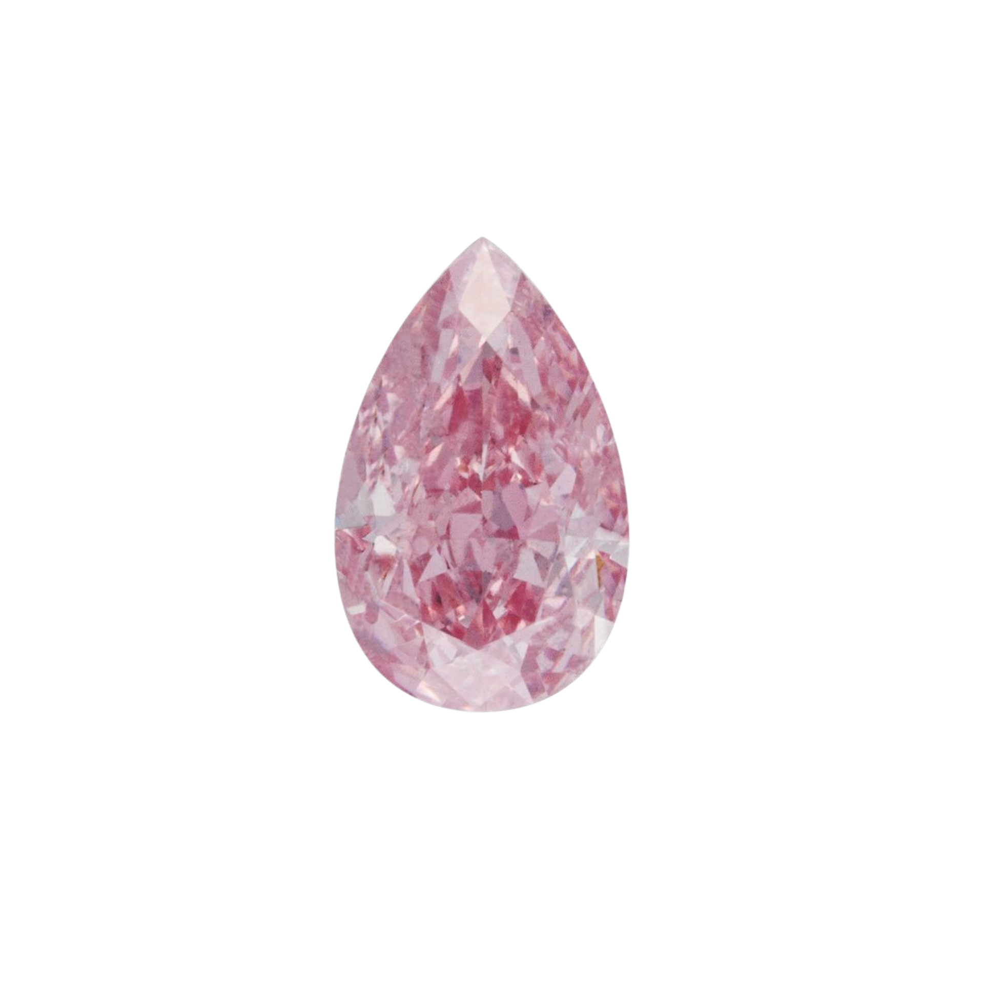 CERTIFIED ARGYLE Pear Diamond 0.18ct 6P P1