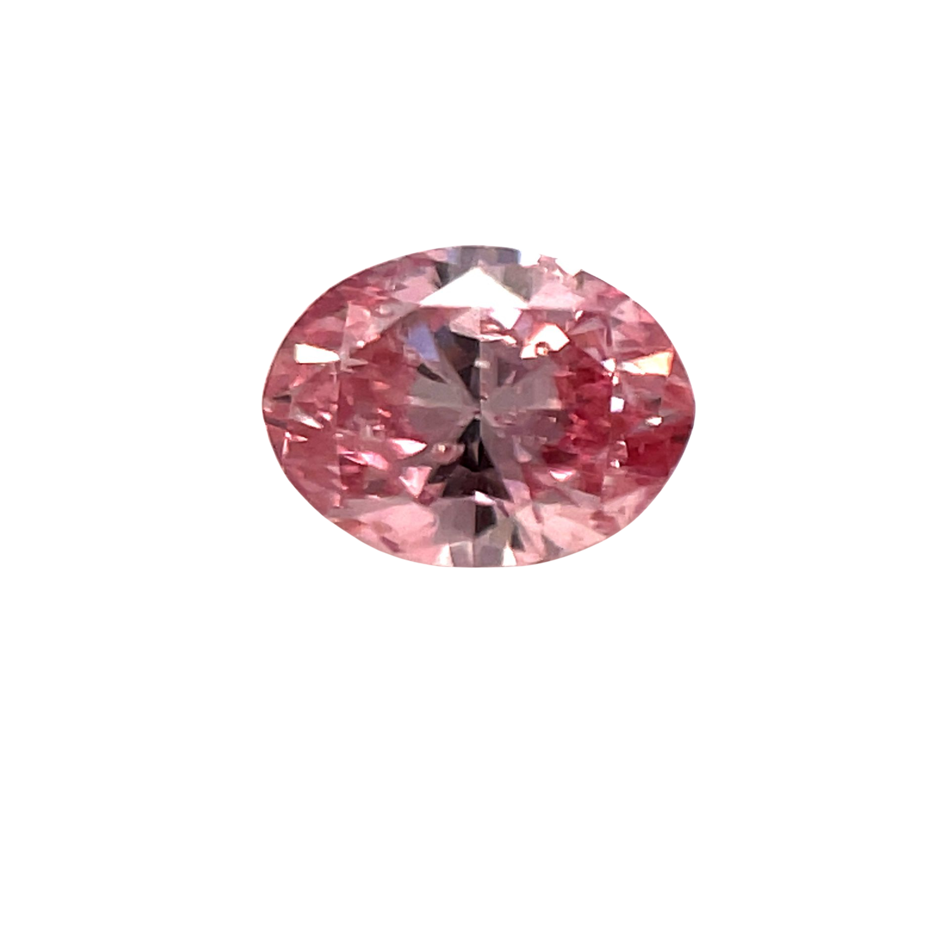 ARGYLE CERTIFIED MINI TENDER Oval Diamond 0.54ct 5PR SI2
