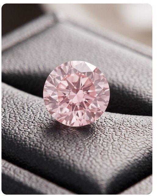 CERTIFIED ARGYLE Round Diamond 0.29ct 6P P1