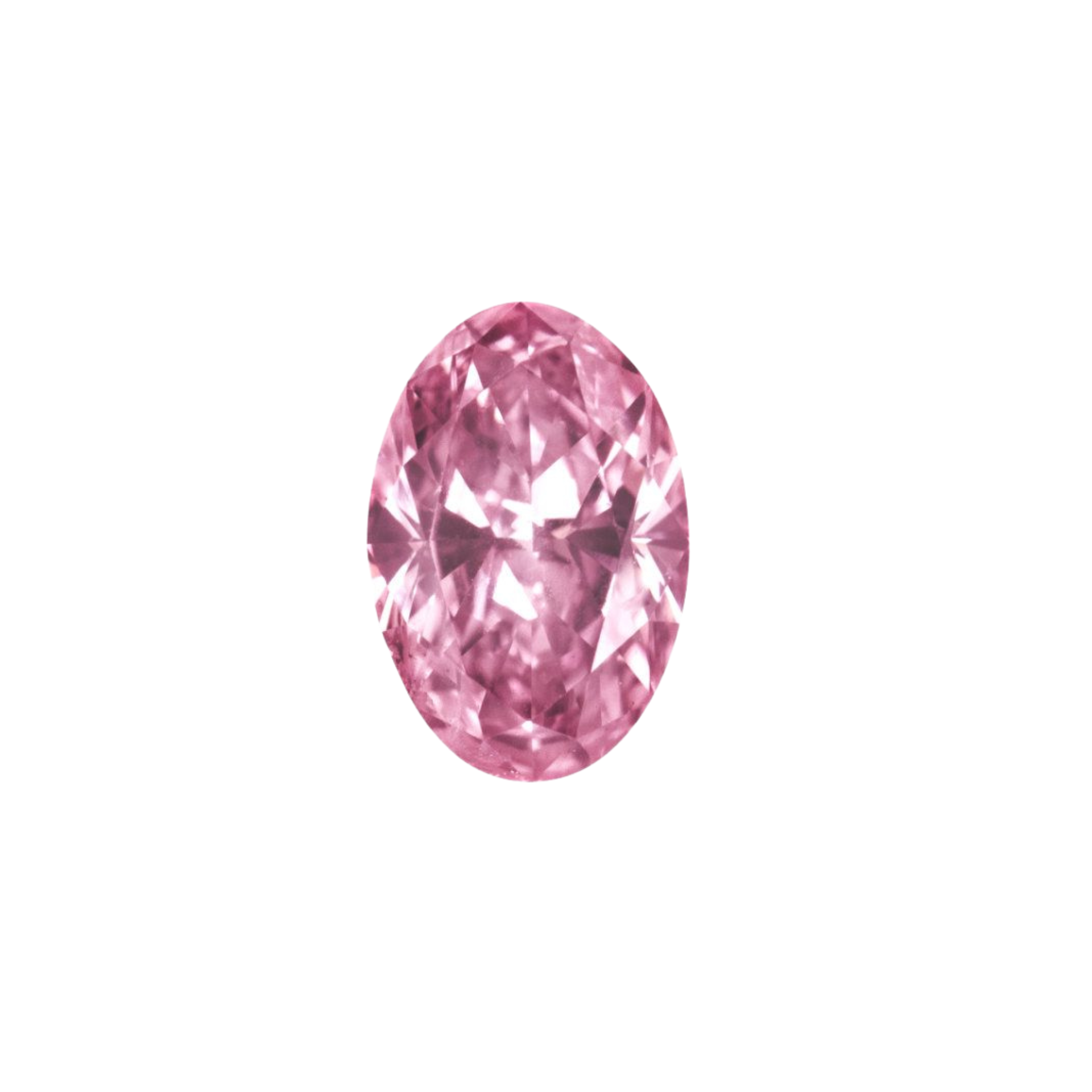 CERTIFIED ARGYLE Oval Diamond 0.24CT 6PP SI2
