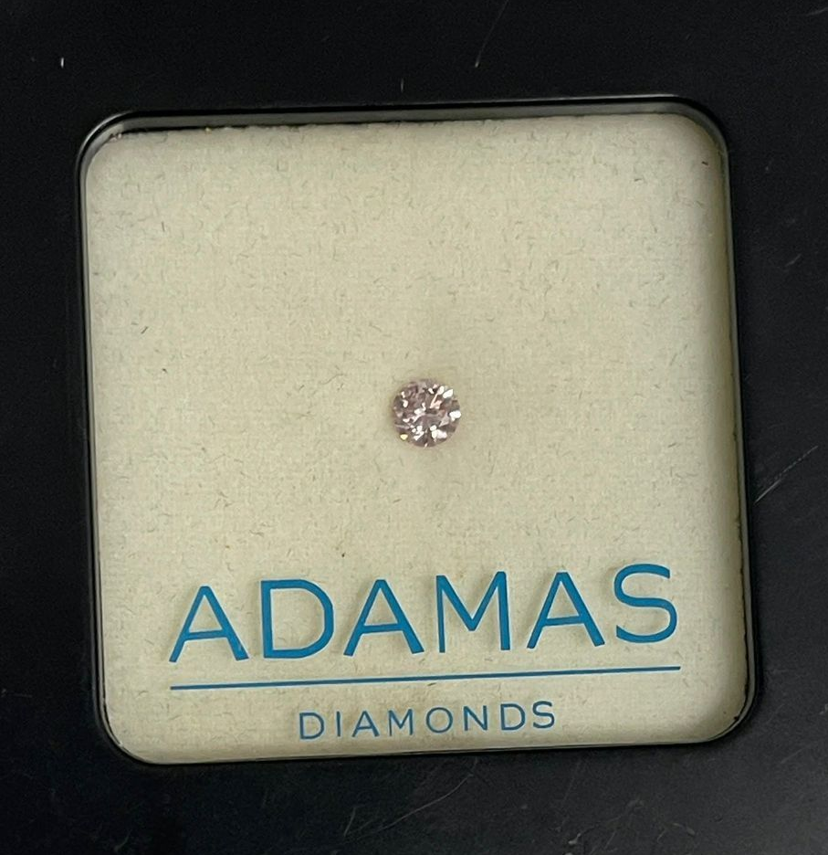 CERTIFIED ARGYLE Round Diamond 0.28ct 6PR SI2