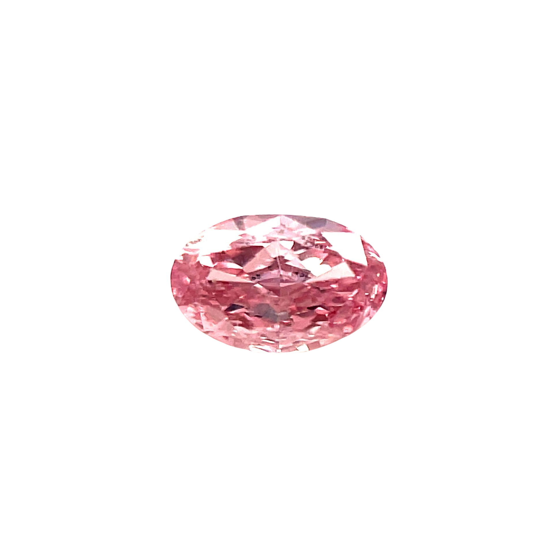 CERTIFIED ARGYLE Oval Diamond 0.21CT 6P SI1