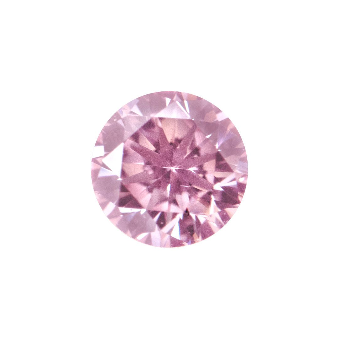 CERTIFIED ARGYLE Round Diamond 0.23CT 5P SI1