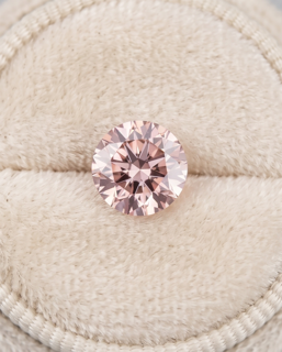 CERTIFIED ARGYLE Round Diamond 0.52ct PC2 SI2