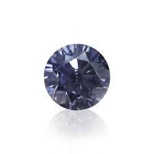 CERTIFIED ARGYLE Round Diamond 0.16ct BL3+ Blue P1