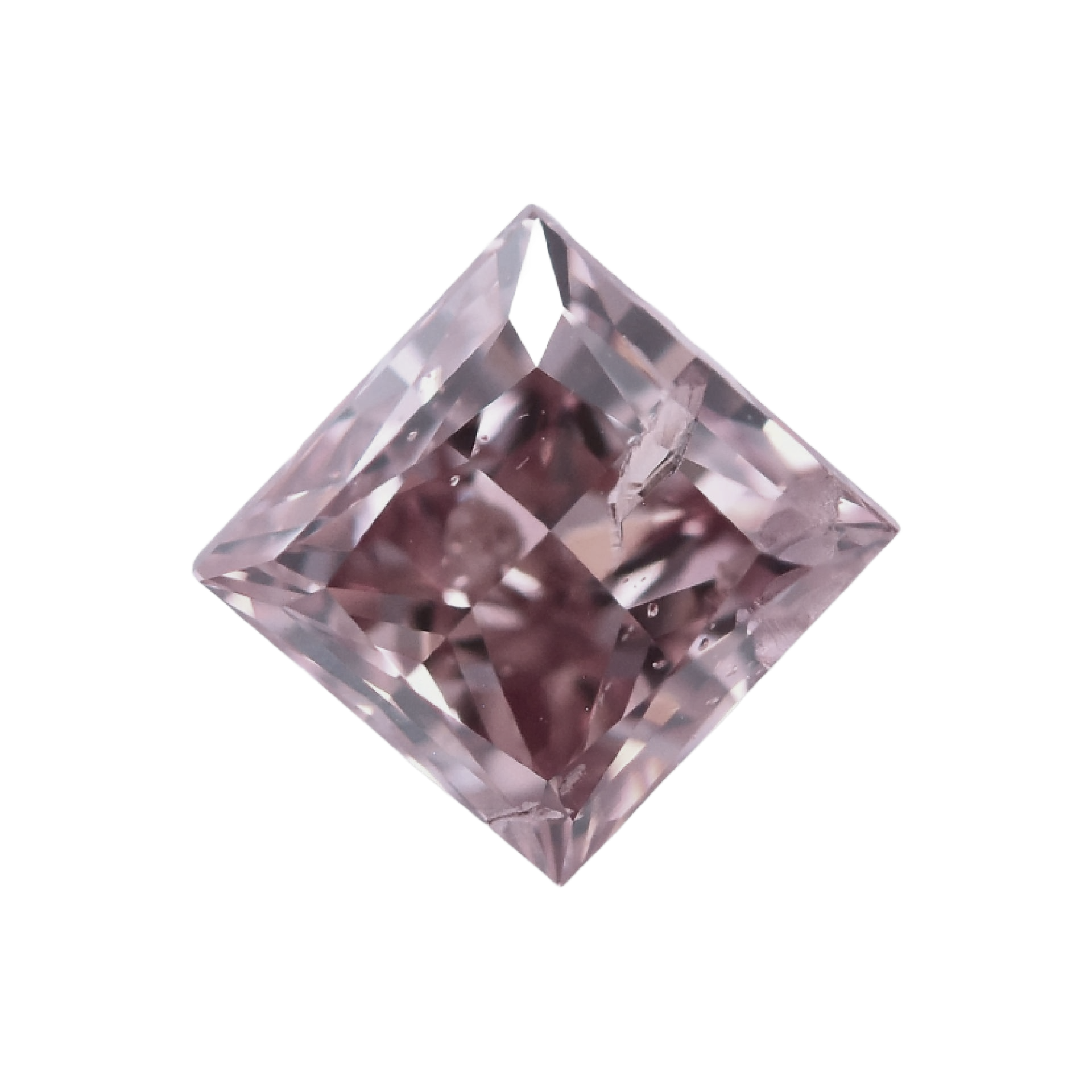 CERTIFIED ARGYLE Princess Diamond 0.25ct PC2 SI