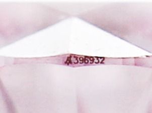 CERTIFIED ARGYLE Round Diamond 0.08ct 7PP SIAV