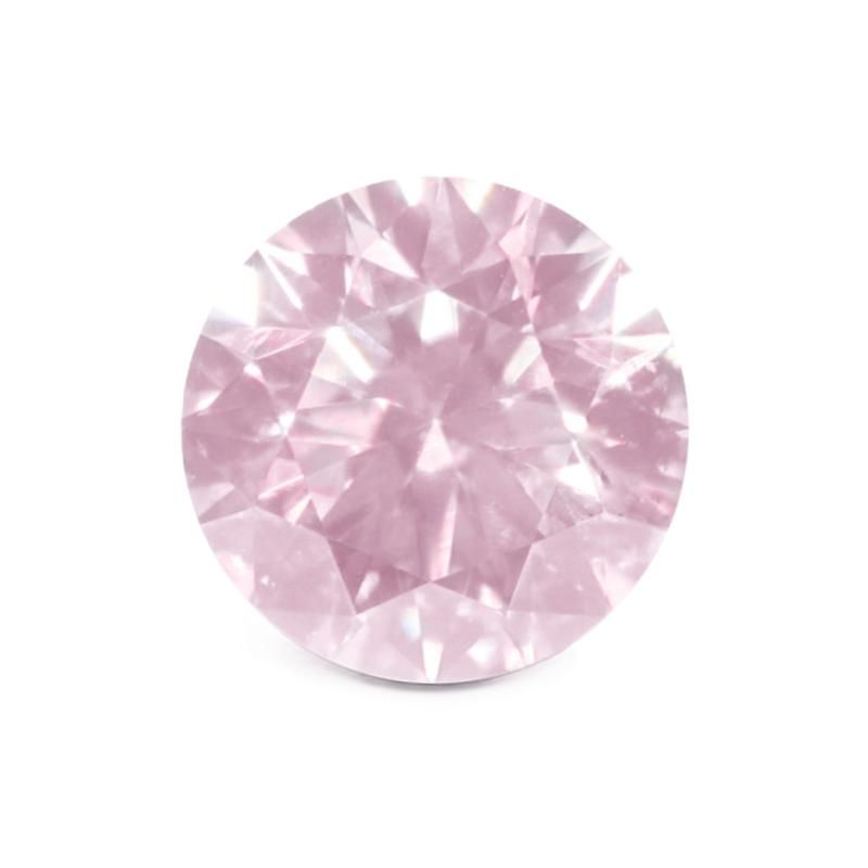 CERTIFIED ARGYLE Round Diamond  0.13ct 8P SIAV