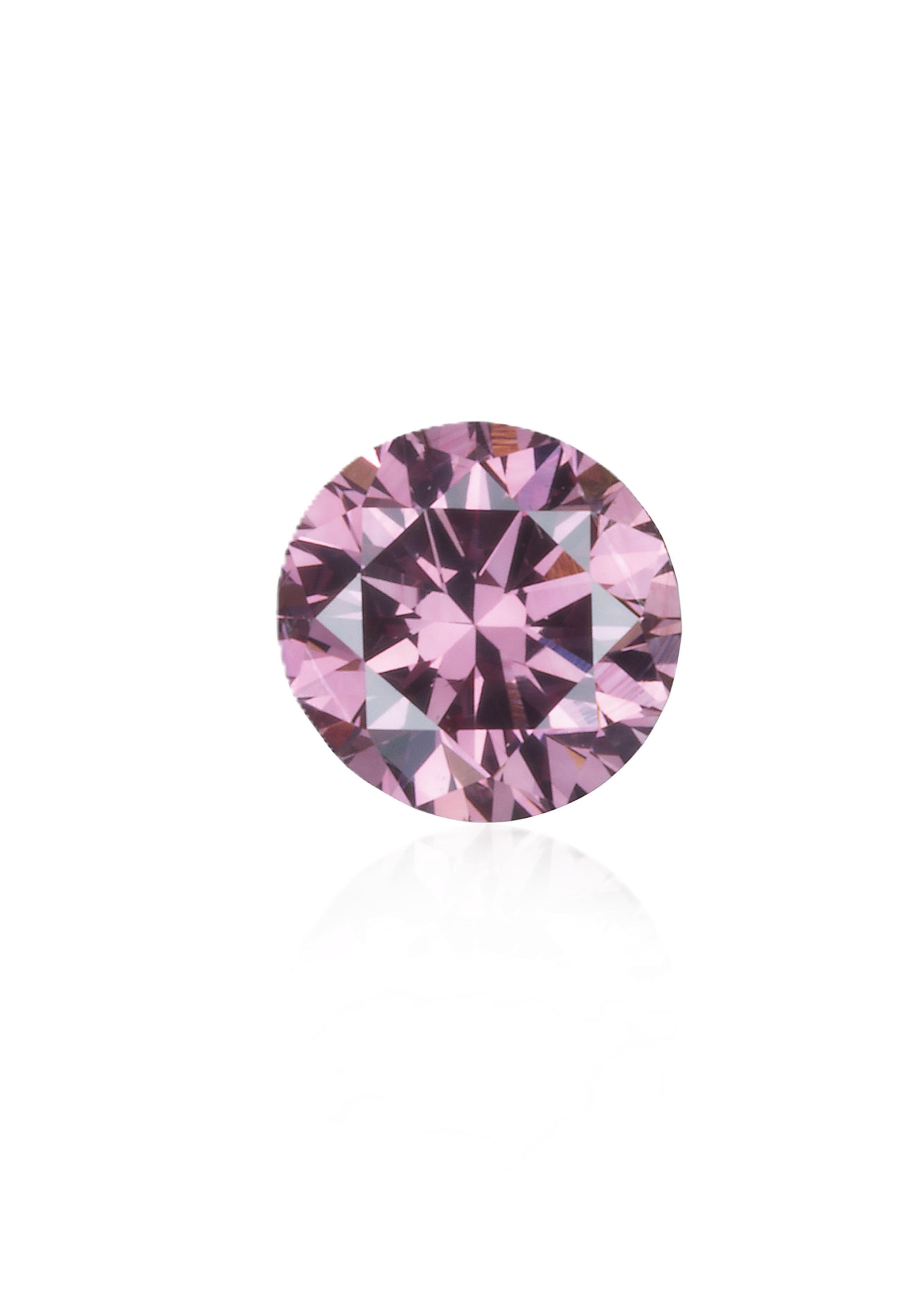 CERTIFIED ARGYLE 0.22ct Round Diamond 5P SI2