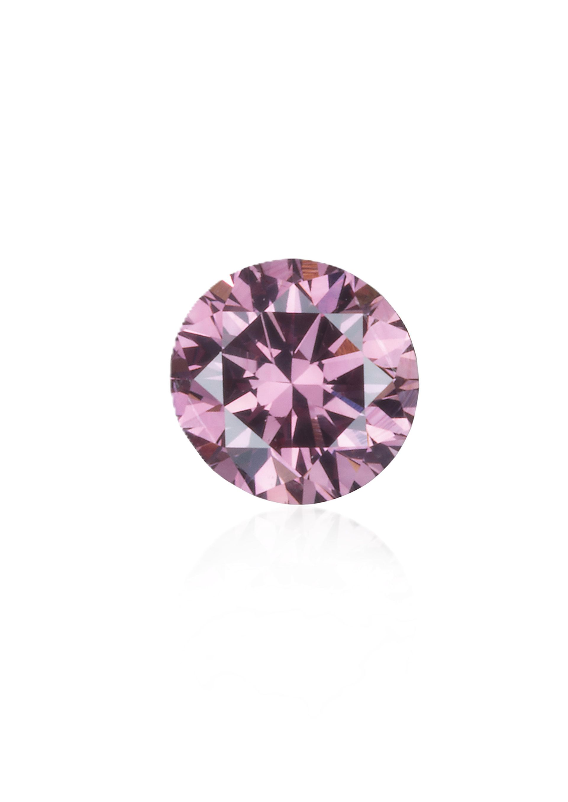 CERTIFIED ARGYLE 0.22ct Round Diamond 5P SI2