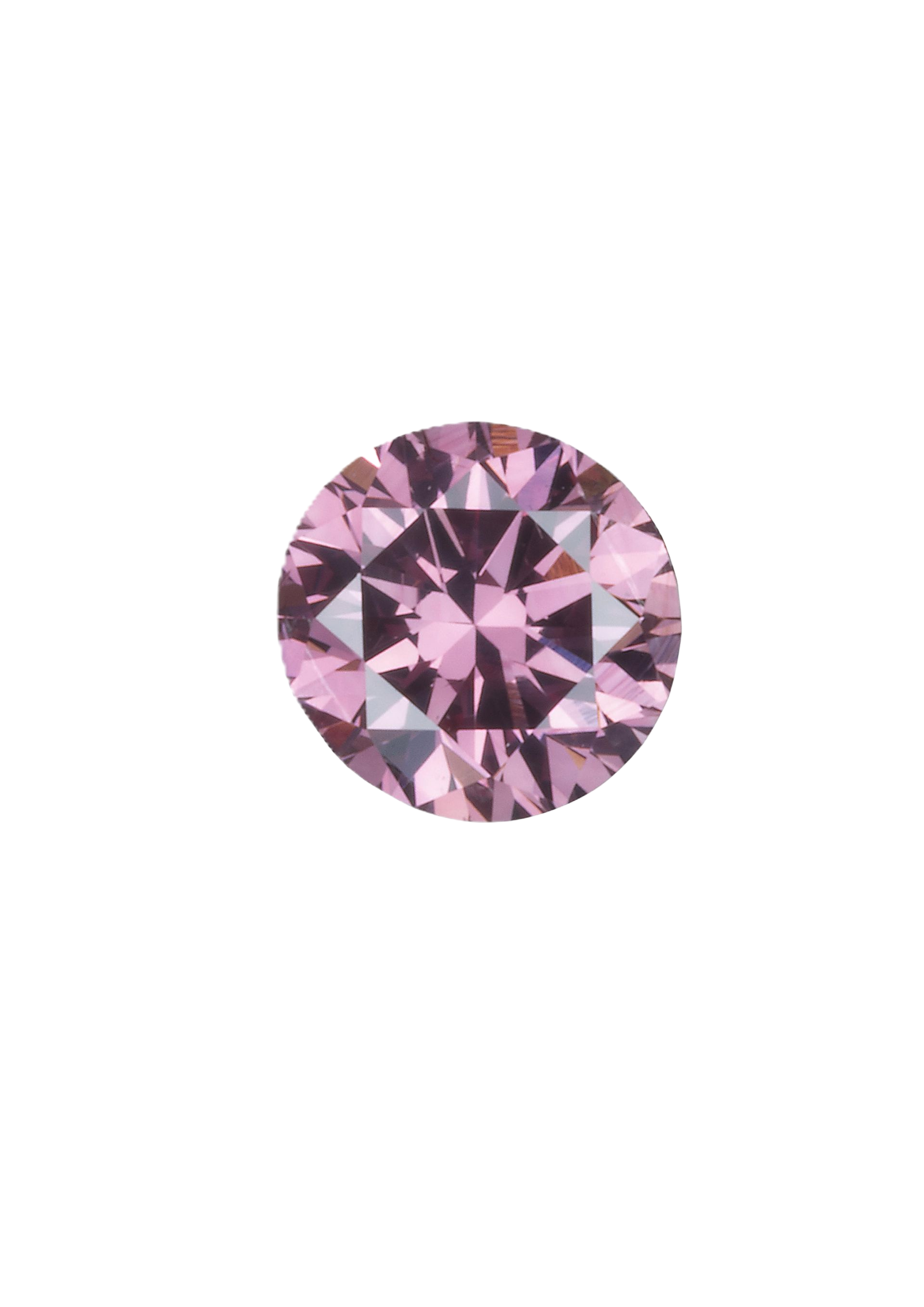 CERTIFIED ARGYLE Round Diamond 0.16ct 5P VS2