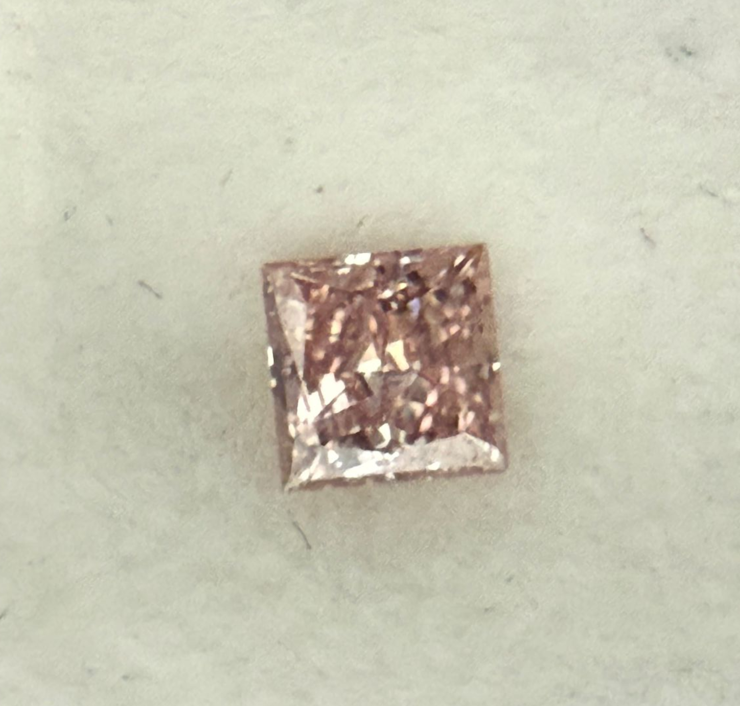 CERTIFIED ARGYLE Princess Diamond 0.23ct 6PR SI1