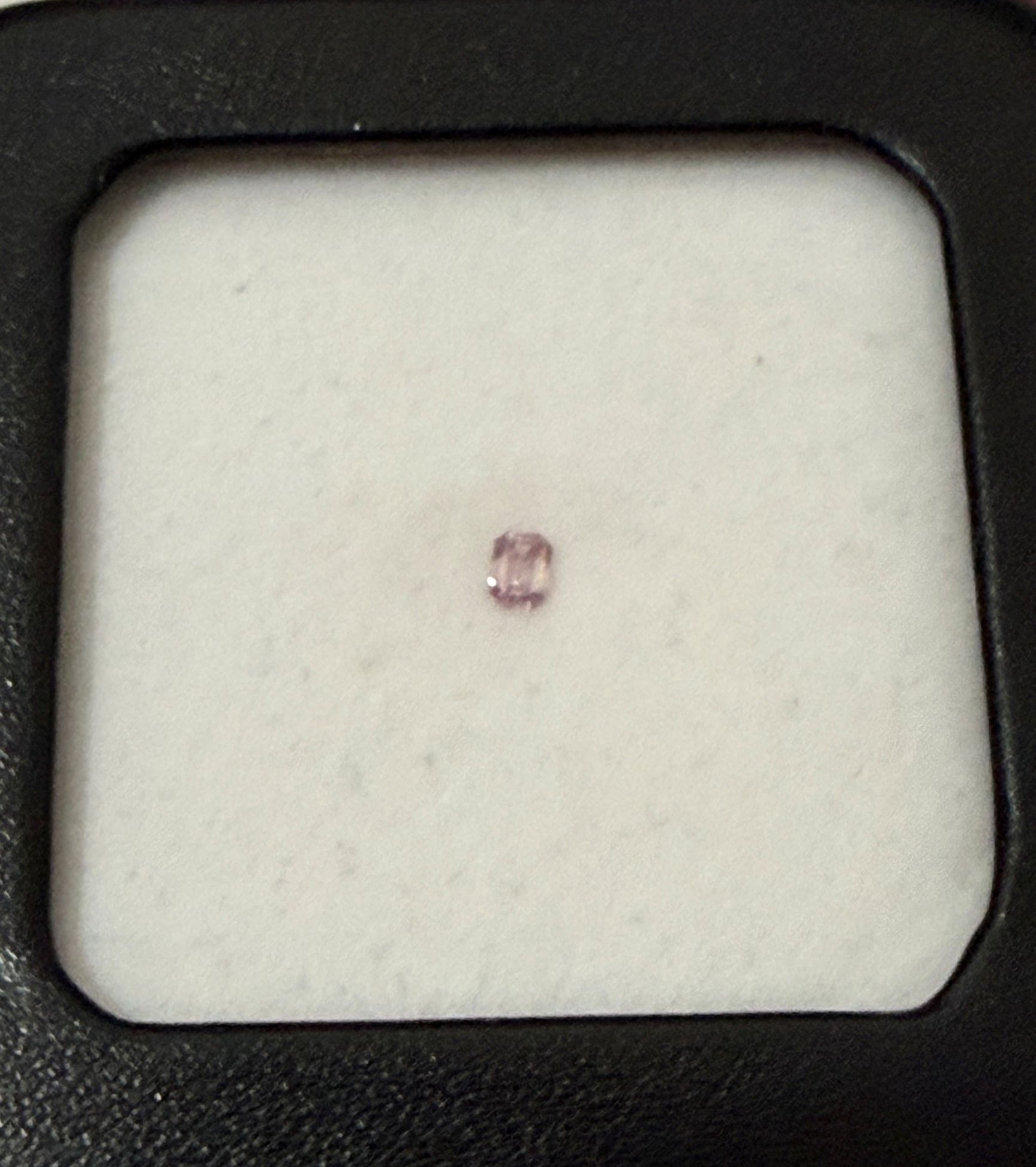 CERTIFIED ARGYLE Emerald Diamond 0.16ct 5PP SI2