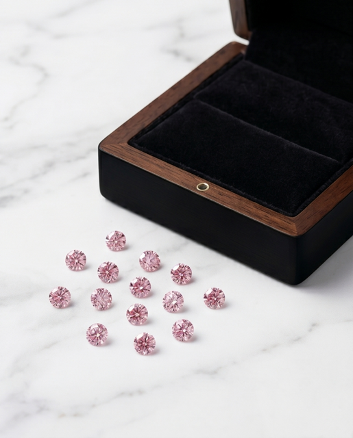 ORIGIN ARGYLE Round Diamonds 5PP 16 = 0.22ct TDW SI/P1