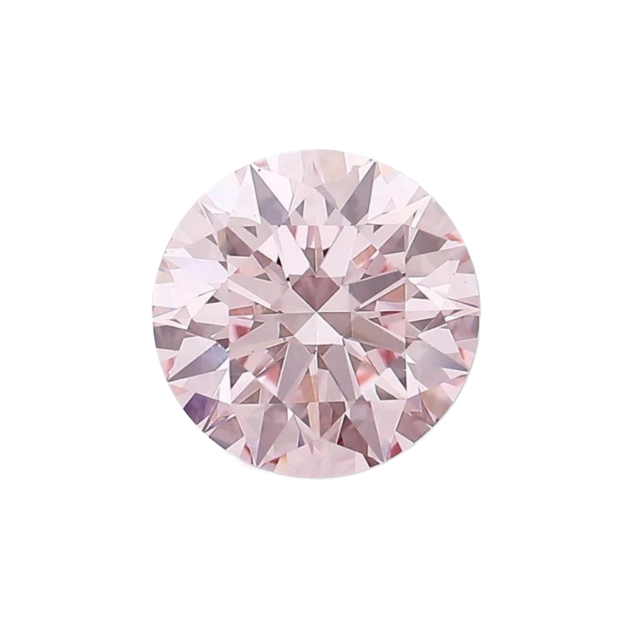 CERTIFIED ARGYLE Round Diamond 0.19ct 8PP P1