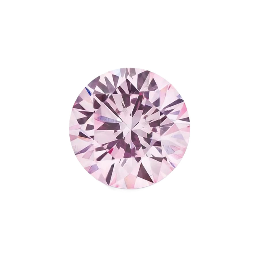 CERTIFIED ARGYLE Round Diamond 0.28ct 7PP P1