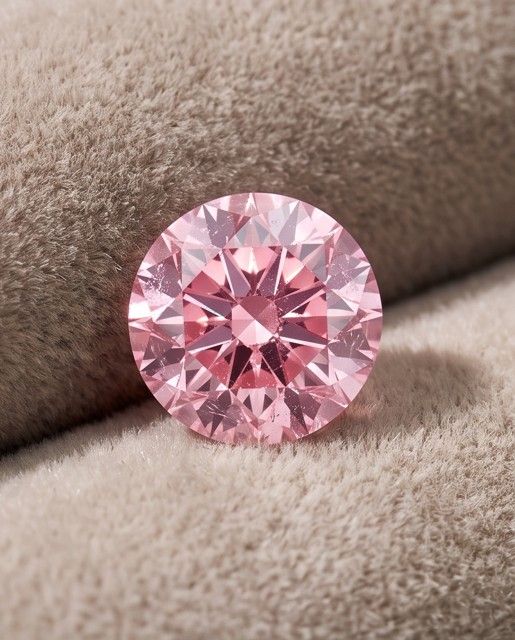 CERTIFIED ARGYLE Round Diamond 0.15ct 3PP P1