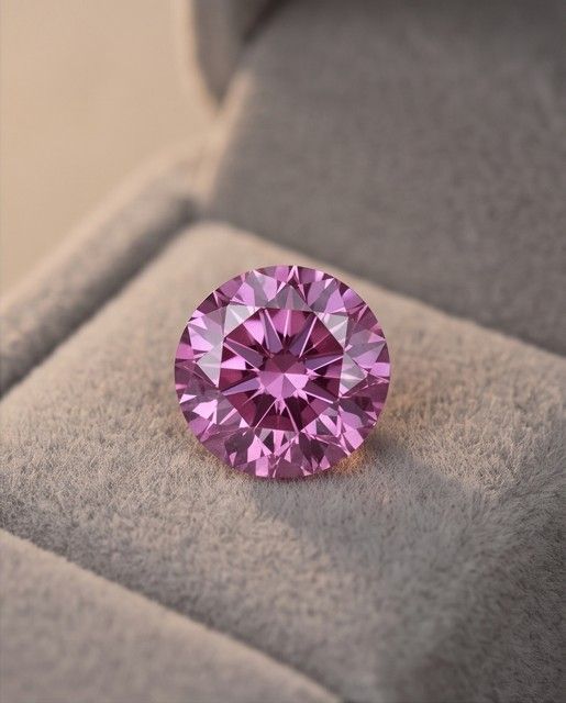 CERTIFIED ARGYLE Round Diamond 0.25ct 3P SI1