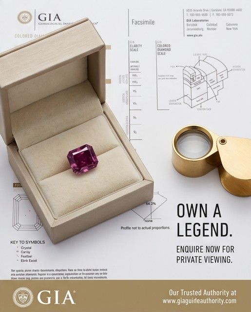 ORIGIN ARGYLE Radiant Diamond 0.27ct Pink SI2