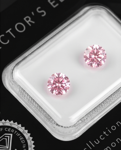 ORIGIN ARGYLE Round Diamonds COLLECTOR EDITION 2= 0.10ct 8P SI2