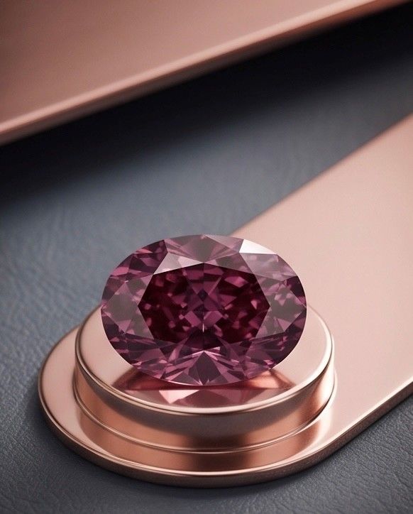 CERTIFIED ARGYLE Oval Diamond 0.38ct 2PP VS2/VS1 Tender Diamond Lot: 7