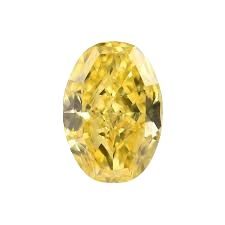 ORIGIN ARGYLE 0.74ct Yellow Oval Diamond SI2