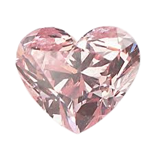 CERTIFIED ARGYLE Heart Diamond 0.16ct CP1 VS2