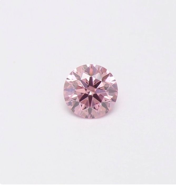 CERTIFIED ARGYLE Round Diamond 0.16ct 5PP SI1