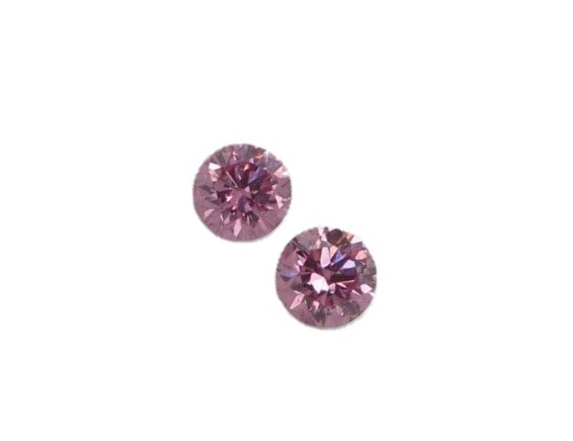ORIGIN ARGYLE Round Diamonds 2 = 0.07ct 6/7P-PP SI2