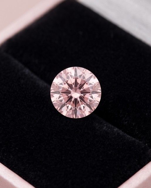 CERTIFIED ARGYLE Round Diamond 0.31ct 5P VVS1
