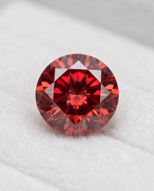 CERTIFIED ARGYLE Round Diamond 0.34ct 1PP SI2