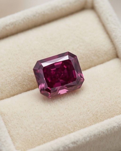ORIGIN ARGYLE Radiant Diamond 0.27ct Pink SI2