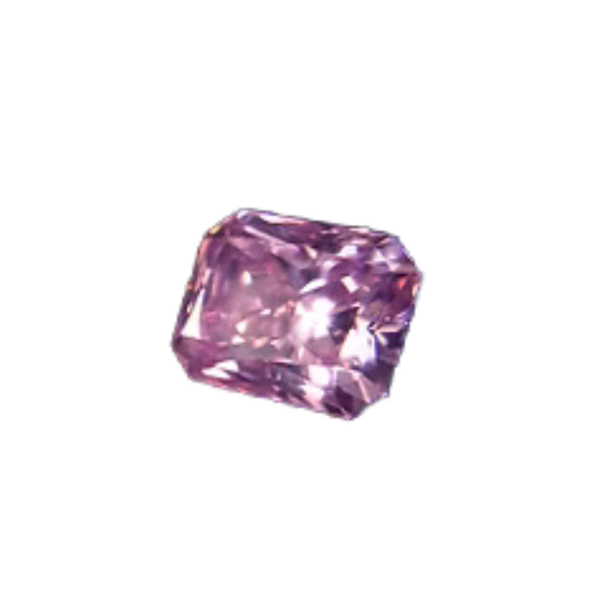 CERTIFIED ARGYLE RADIANT 0.85CT 4PP FIPP SI2