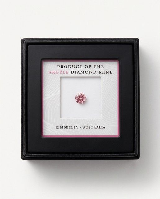 CERTIFED ARGYLE Oval Diamond 0.40ct 5P VS1